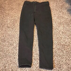 GAP Universal Jegging Sky High Waist Black Denim Jeans Women's Size 14R 32